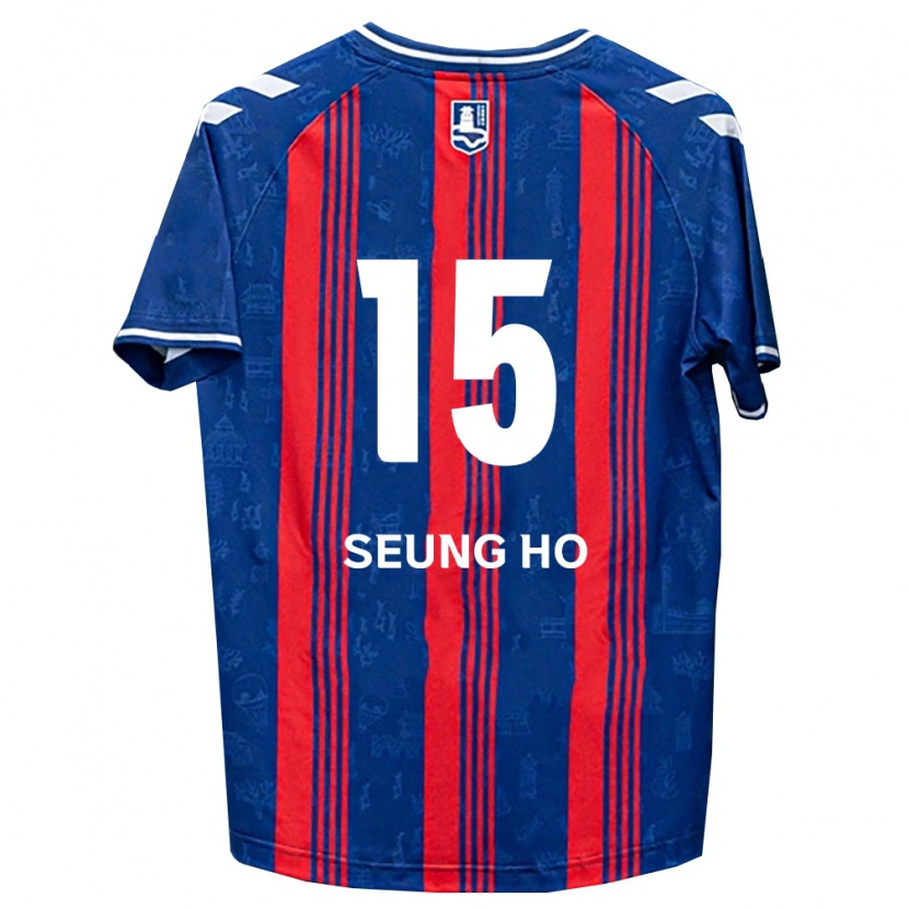 Danxen Herren Seung-Ho Cho #15 Blau Rot Weiß Heimtrikot Trikot 2026/27 T-Shirt Österreich
