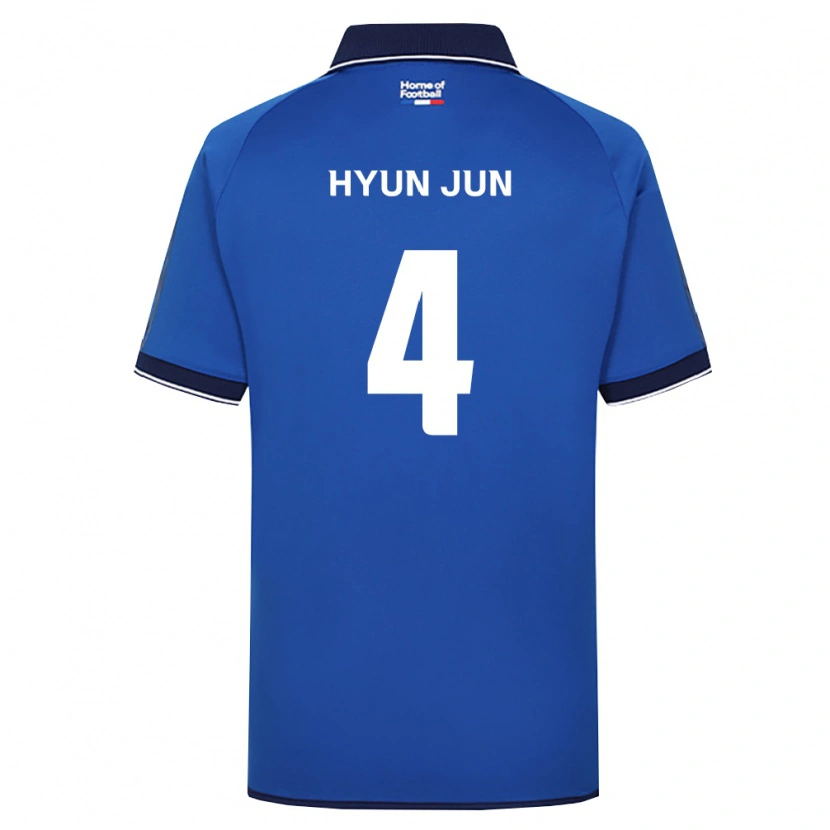 Danxen Herren Hyun-Jun Roh #4 Königsblau Weiß Rot Heimtrikot Trikot 2026/27 T-Shirt Österreich