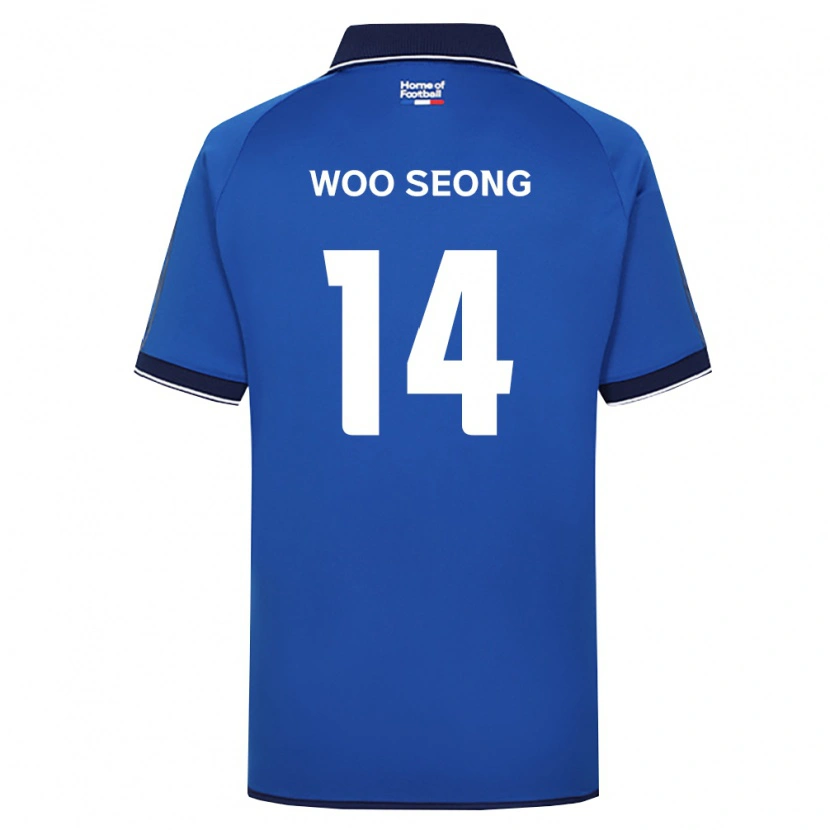Danxen Herren Woo-Seong Seo #14 Königsblau Weiß Rot Heimtrikot Trikot 2026/27 T-Shirt Österreich