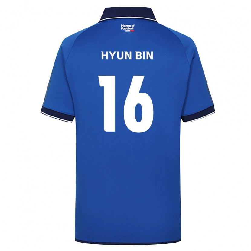 Danxen Herren Hyun-Bin Park #16 Königsblau Weiß Rot Heimtrikot Trikot 2026/27 T-Shirt Österreich