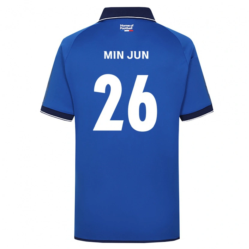 Danxen Herren Min-Jun Kim #26 Königsblau Weiß Rot Heimtrikot Trikot 2026/27 T-Shirt Österreich