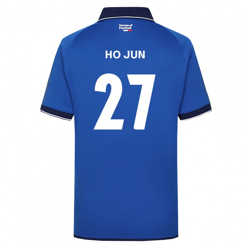 Danxen Herren Ho-Jun Son #27 Königsblau Weiß Rot Heimtrikot Trikot 2026/27 T-Shirt Österreich