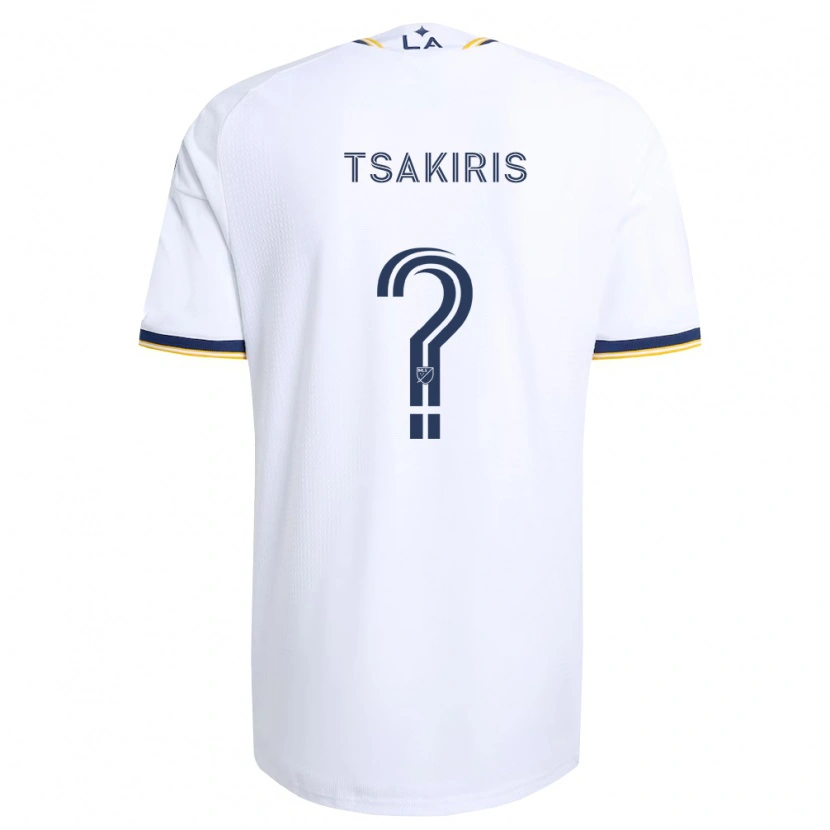 Danxen Herren Mateo Tsakiris #0 Blau Gelb Und Weiß Heimtrikot Trikot 2026/27 T-Shirt Österreich