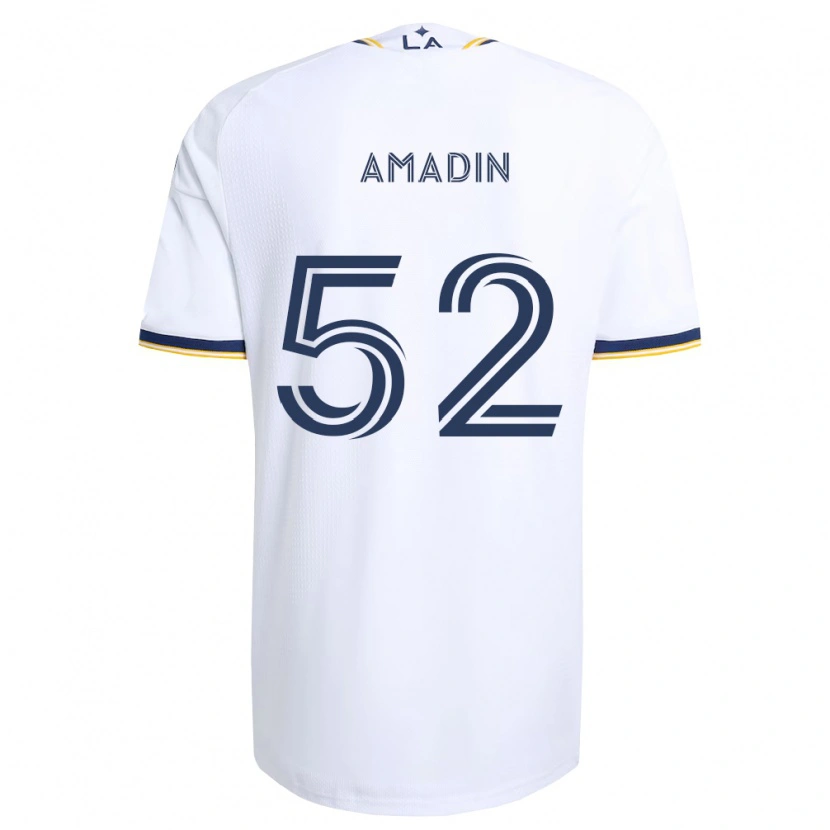 Danxen Herren Elijah Amadin #52 Blau Gelb Und Weiß Heimtrikot Trikot 2026/27 T-Shirt Österreich