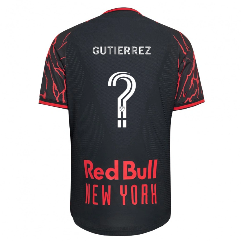 Danxen Herren Juan Gutierrez #0 Rot Schwarz Weiß Heimtrikot Trikot 2026/27 T-Shirt Österreich