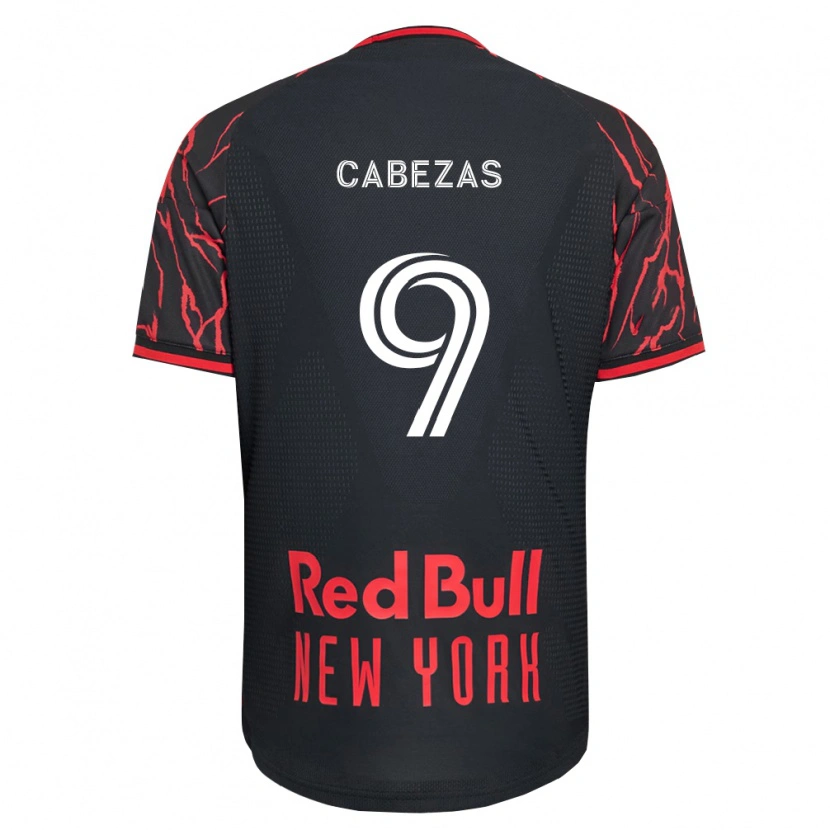 Danxen Herren Jorge Cabezas #9 Rot Schwarz Weiß Heimtrikot Trikot 2026/27 T-Shirt Österreich