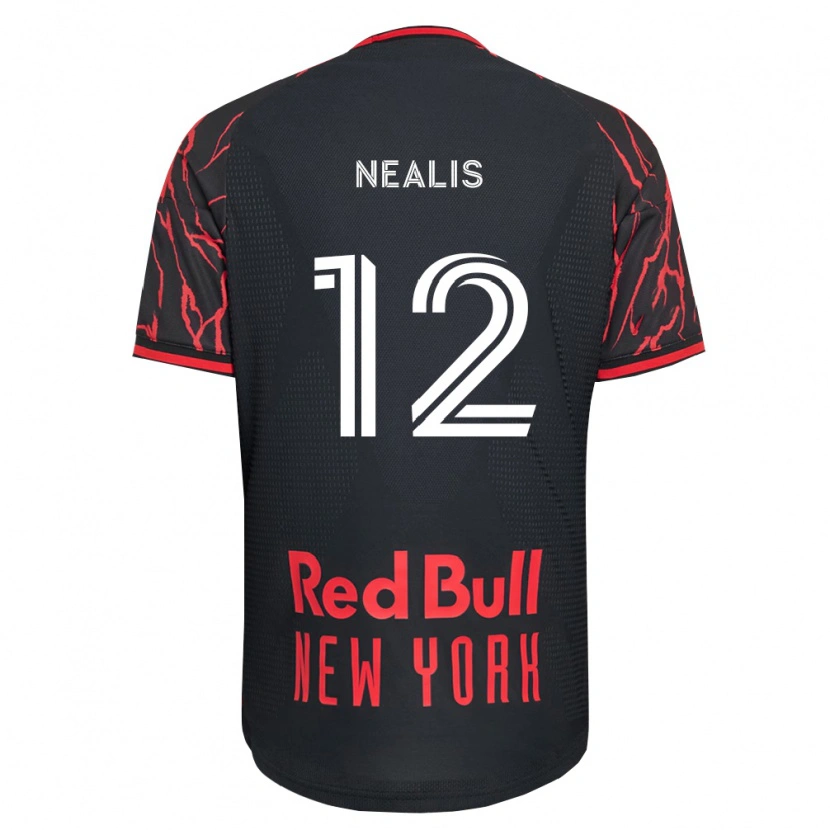 Danxen Herren Dylan Nealis #12 Rot Schwarz Weiß Heimtrikot Trikot 2026/27 T-Shirt Österreich