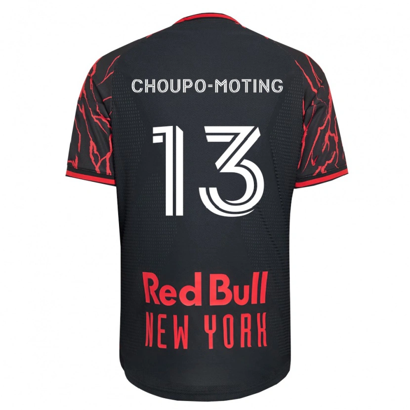 Danxen Herren Eric-Maxim Choupo-Moting #13 Rot Schwarz Weiß Heimtrikot Trikot 2026/27 T-Shirt Österreich