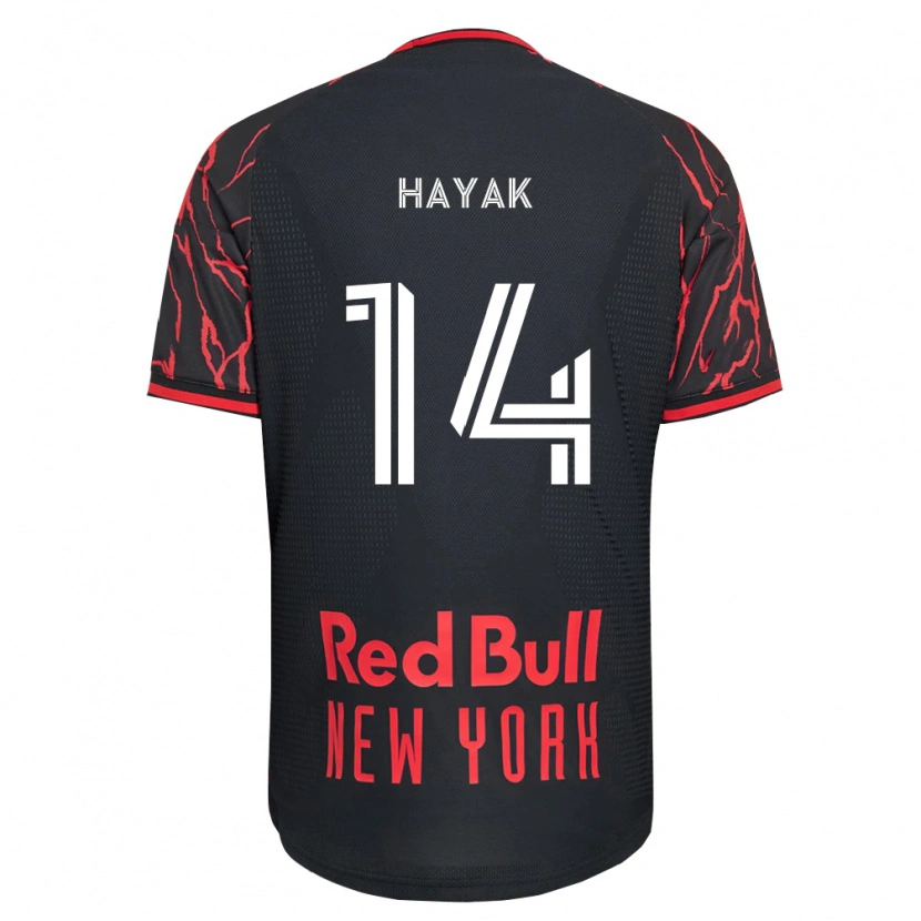 Danxen Herren Ari Hayak #14 Rot Schwarz Weiß Heimtrikot Trikot 2026/27 T-Shirt Österreich