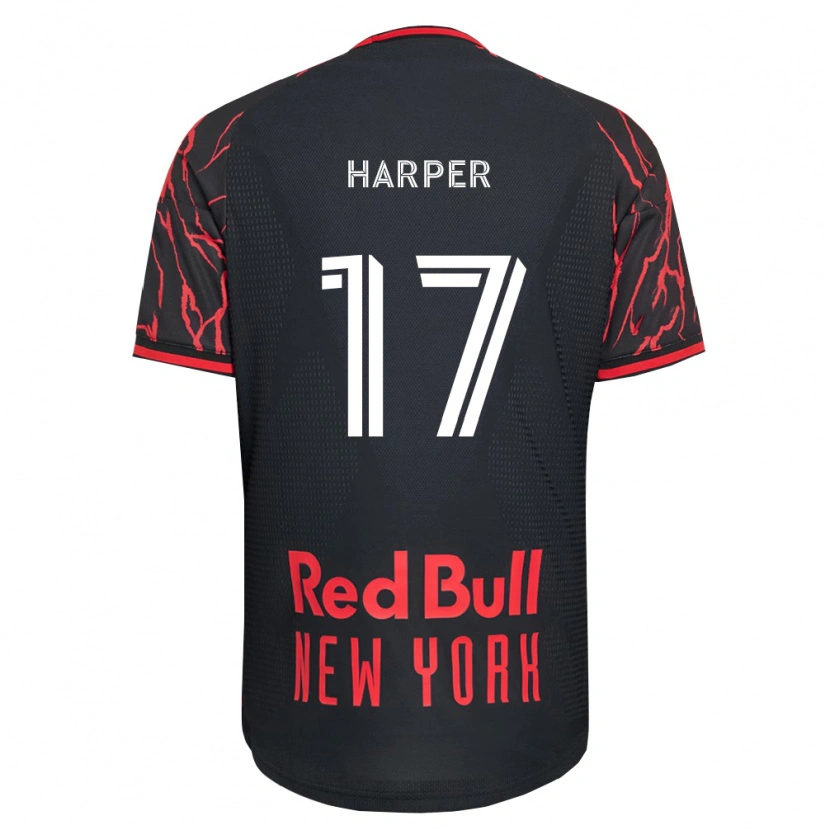 Danxen Herren Cameron Harper #17 Rot Schwarz Weiß Heimtrikot Trikot 2026/27 T-Shirt Österreich