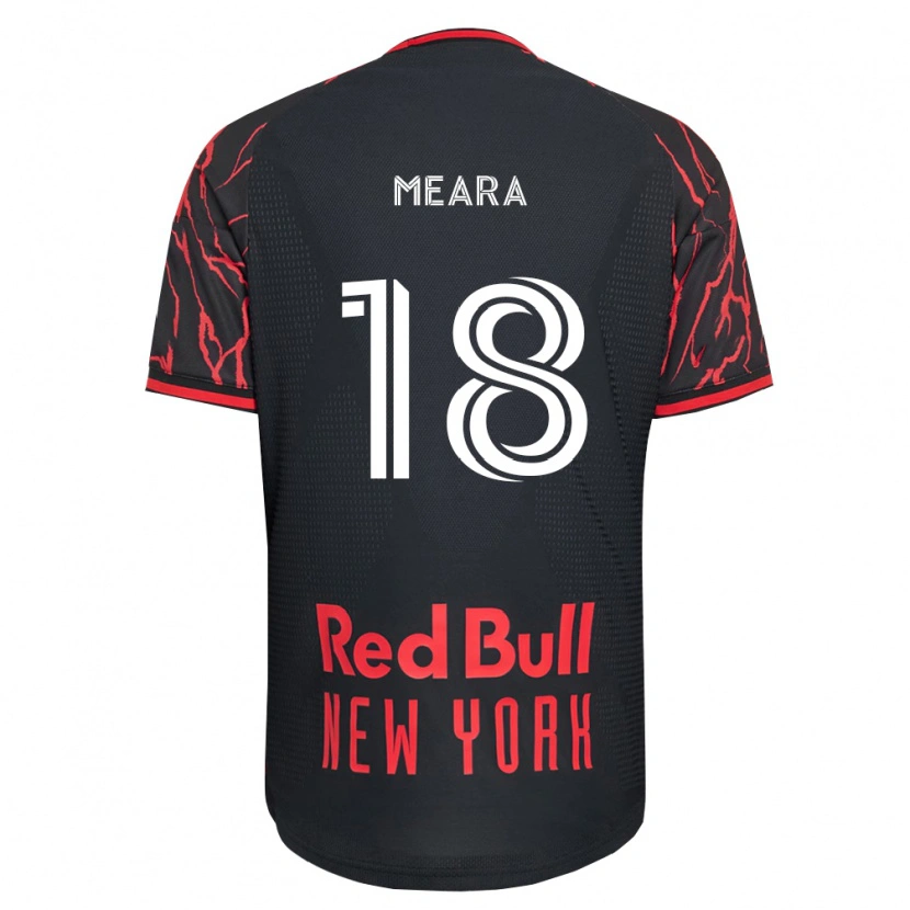 Danxen Herren Ryan Meara #18 Rot Schwarz Weiß Heimtrikot Trikot 2026/27 T-Shirt Österreich