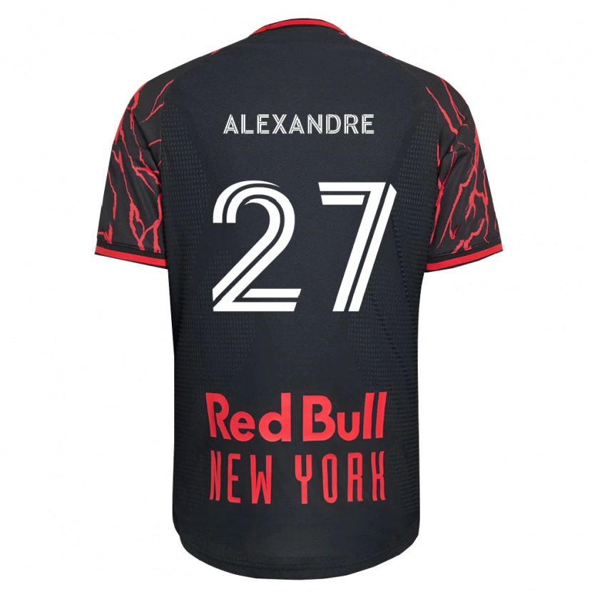 Danxen Herren Davi Alexandre #27 Rot Schwarz Weiß Heimtrikot Trikot 2026/27 T-Shirt Österreich