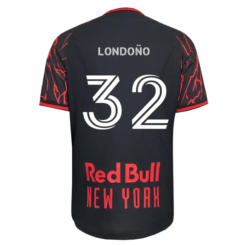 Danxen Herren Erick Londoño #32 Rot Schwarz Weiß Heimtrikot Trikot 2026/27 T-Shirt Österreich