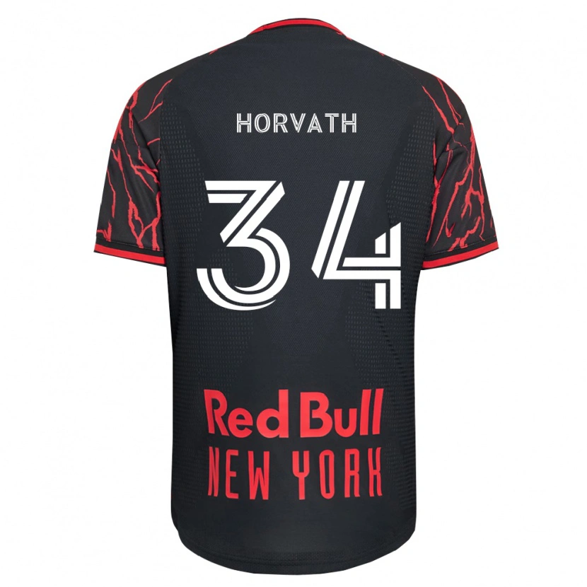 Danxen Herren Ethan Horvath #34 Rot Schwarz Weiß Heimtrikot Trikot 2026/27 T-Shirt Österreich