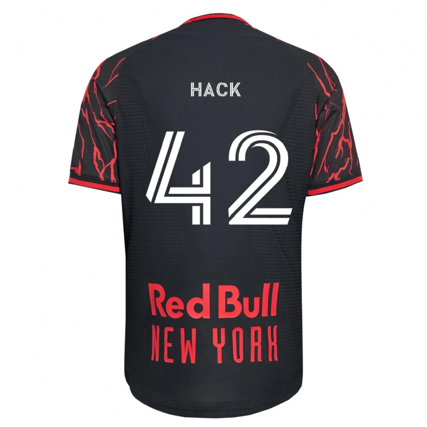 Danxen Herren Alexander Hack #42 Rot Schwarz Weiß Heimtrikot Trikot 2026/27 T-Shirt Österreich