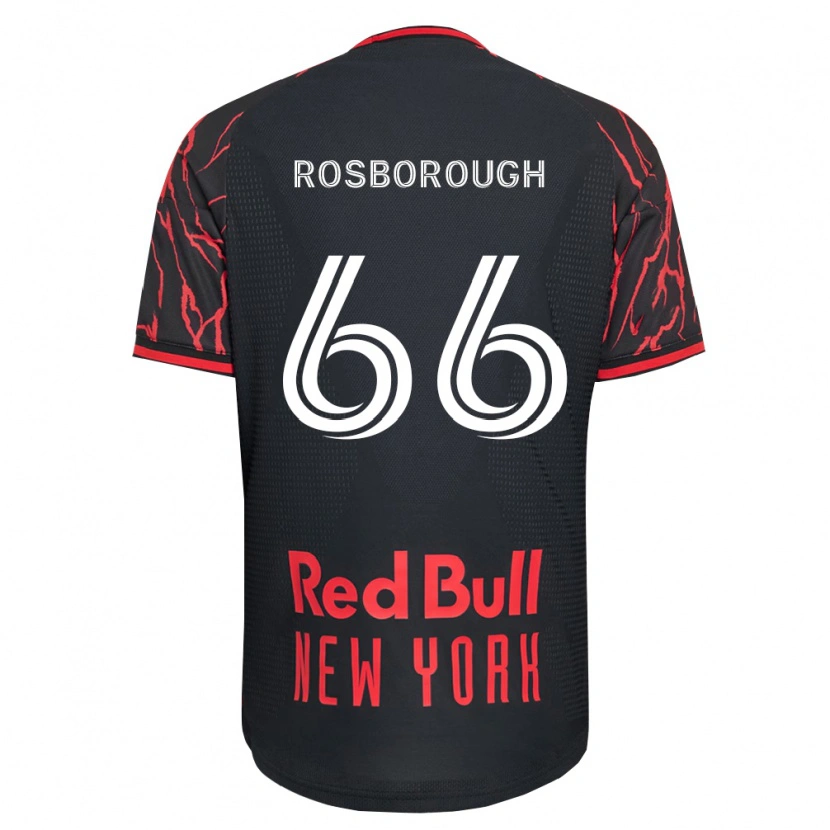 Danxen Herren Tanner Rosborough #66 Rot Schwarz Weiß Heimtrikot Trikot 2026/27 T-Shirt Österreich