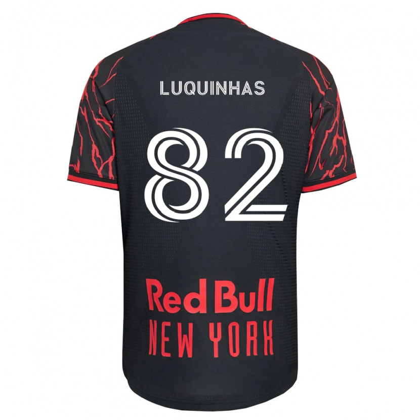 Danxen Herren Luquinhas #82 Rot Schwarz Weiß Heimtrikot Trikot 2026/27 T-Shirt Österreich