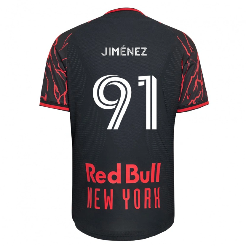 Danxen Herren Mijahir Jiménez #91 Rot Schwarz Weiß Heimtrikot Trikot 2026/27 T-Shirt Österreich