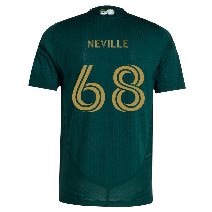Danxen Herren Harvey Neville #68 Dunkelgrün Braun Heimtrikot Trikot 2026/27 T-Shirt Österreich