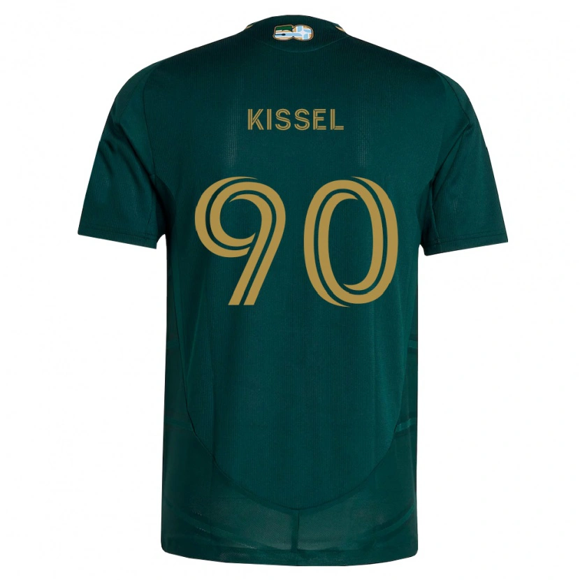Danxen Herren Maximilian Kissel #90 Dunkelgrün Braun Heimtrikot Trikot 2026/27 T-Shirt Österreich