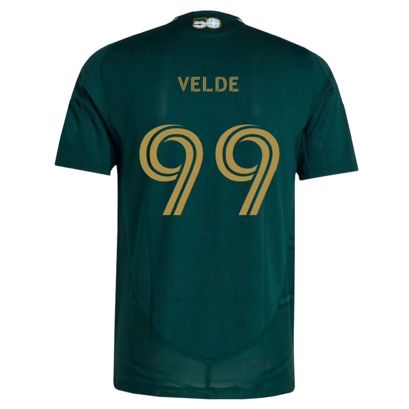 Danxen Herren Kristoffer Velde #99 Dunkelgrün Braun Heimtrikot Trikot 2026/27 T-Shirt Österreich