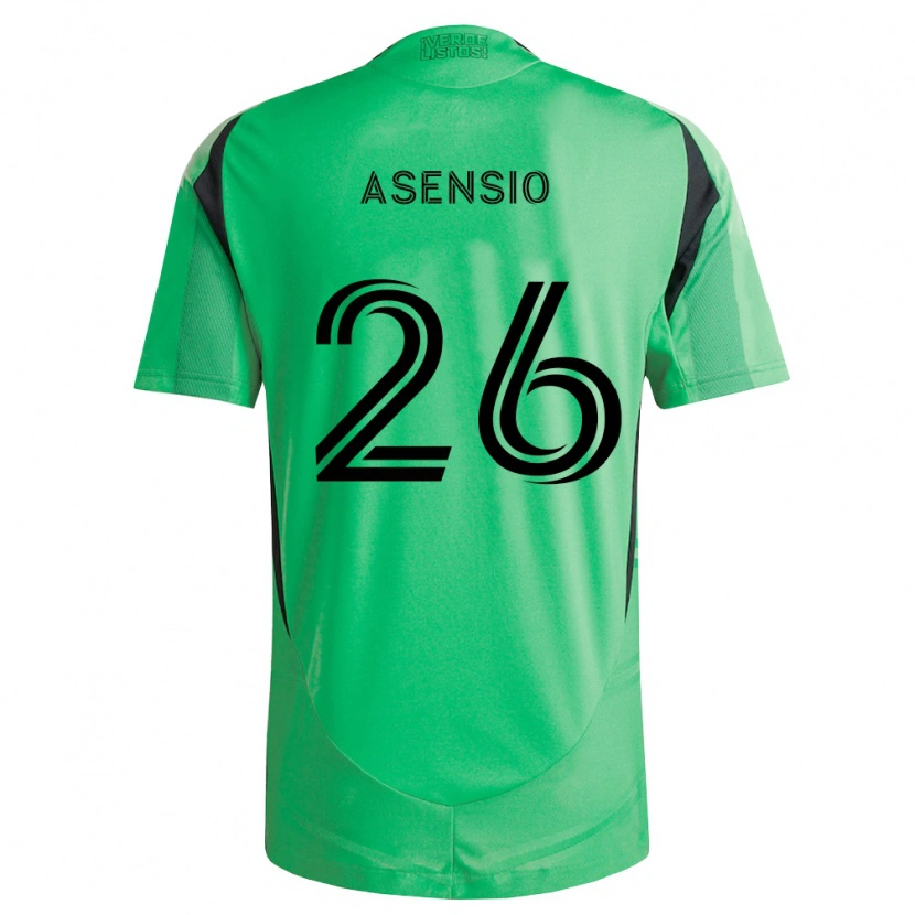 Danxen Herren Charlie Asensio #26 Smaragdgrün Schwarz Heimtrikot Trikot 2026/27 T-Shirt Österreich