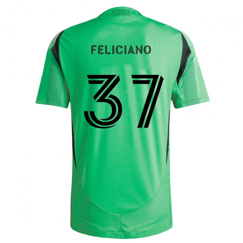 Danxen Herren Erick Feliciano #37 Smaragdgrün Schwarz Heimtrikot Trikot 2026/27 T-Shirt Österreich