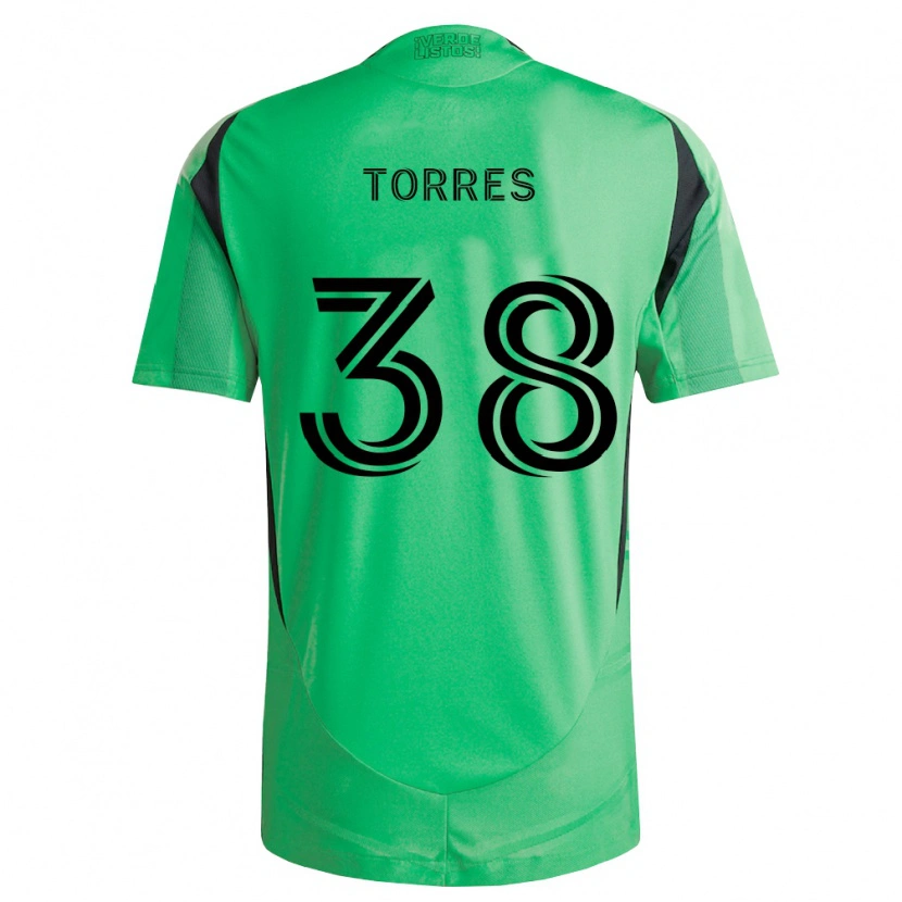 Danxen Herren Ervin Torres #38 Smaragdgrün Schwarz Heimtrikot Trikot 2026/27 T-Shirt Österreich