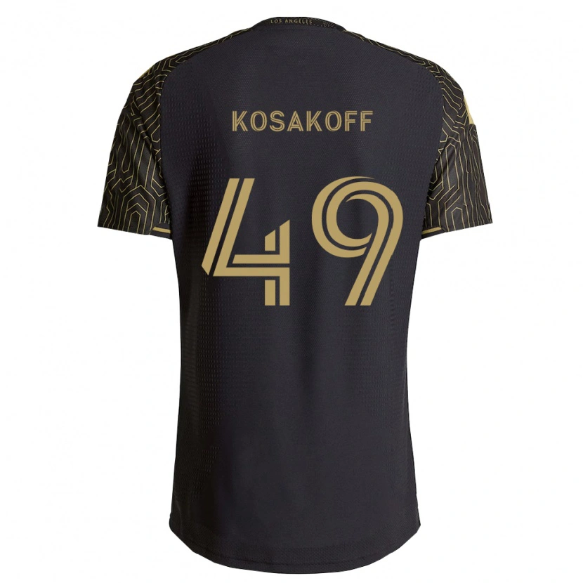 Danxen Herren Charlie Kosakoff #49 Braun Schwarz Heimtrikot Trikot 2026/27 T-Shirt Österreich