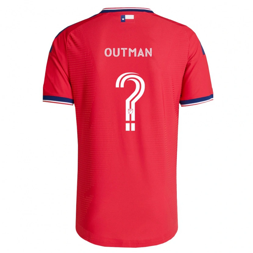 Danxen Herren Bryce Outman #0 Rot Blau Weiß Heimtrikot Trikot 2026/27 T-Shirt Österreich
