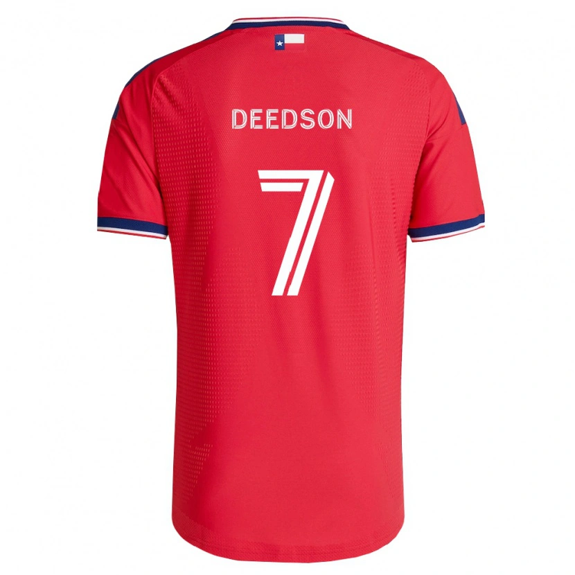 Danxen Herren Louicius Deedson #7 Rot Blau Weiß Heimtrikot Trikot 2026/27 T-Shirt Österreich