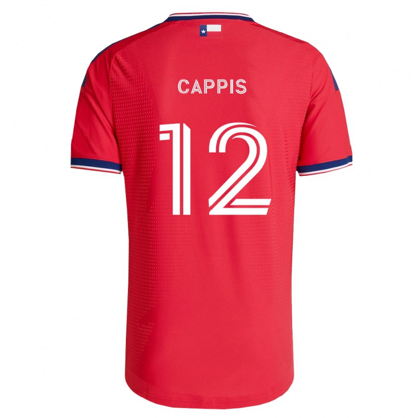 Danxen Herren Christian Cappis #12 Rot Blau Weiß Heimtrikot Trikot 2026/27 T-Shirt Österreich
