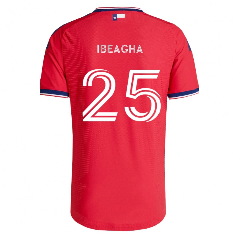 Danxen Herren Sebastien Ibeagha #25 Rot Blau Weiß Heimtrikot Trikot 2026/27 T-Shirt Österreich