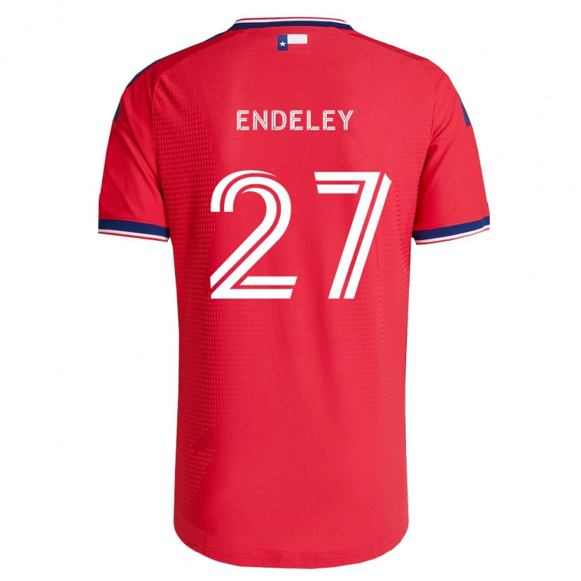 Danxen Herren Herbert Endeley #27 Rot Blau Weiß Heimtrikot Trikot 2026/27 T-Shirt Österreich