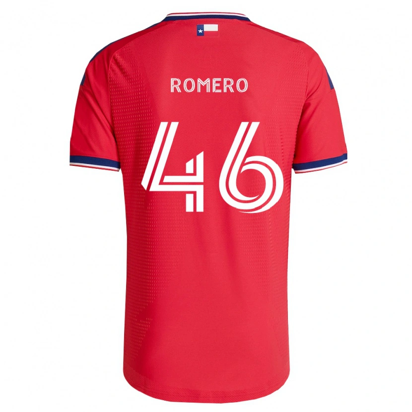 Danxen Herren Isaac Romero #46 Rot Blau Weiß Heimtrikot Trikot 2026/27 T-Shirt Österreich