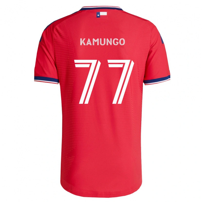Danxen Herren Bernard Kamungo #77 Rot Blau Weiß Heimtrikot Trikot 2026/27 T-Shirt Österreich