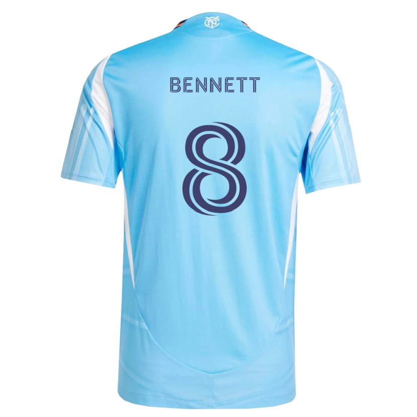 Danxen Herren Jaheem Bennett #8 Himmelblau Weiß Heimtrikot Trikot 2026/27 T-Shirt Österreich