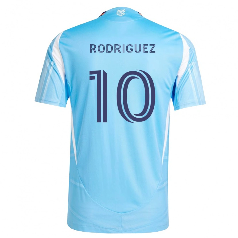 Danxen Herren Santiago Rodríguez #10 Himmelblau Weiß Heimtrikot Trikot 2026/27 T-Shirt Österreich