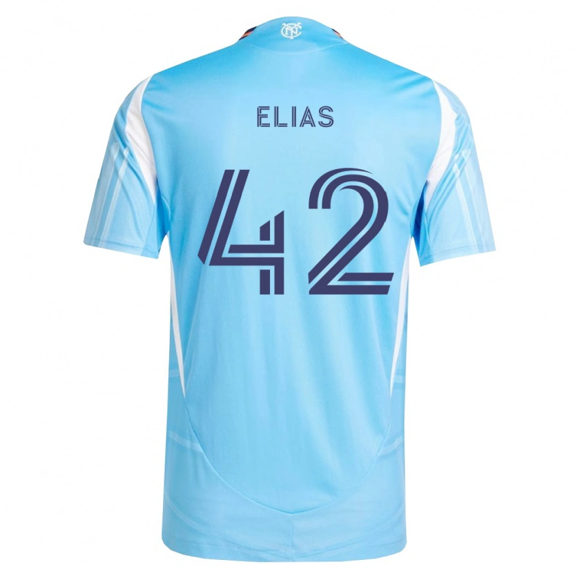 Danxen Herren Piero Elias #42 Himmelblau Weiß Heimtrikot Trikot 2026/27 T-Shirt Österreich