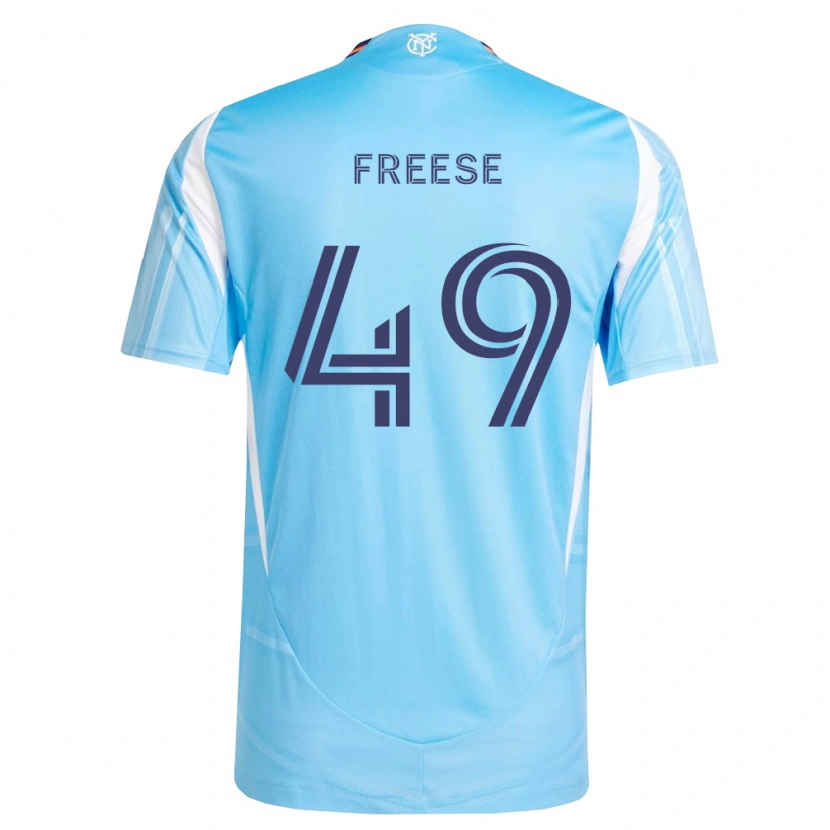 Danxen Herren Matt Freese #49 Himmelblau Weiß Heimtrikot Trikot 2026/27 T-Shirt Österreich