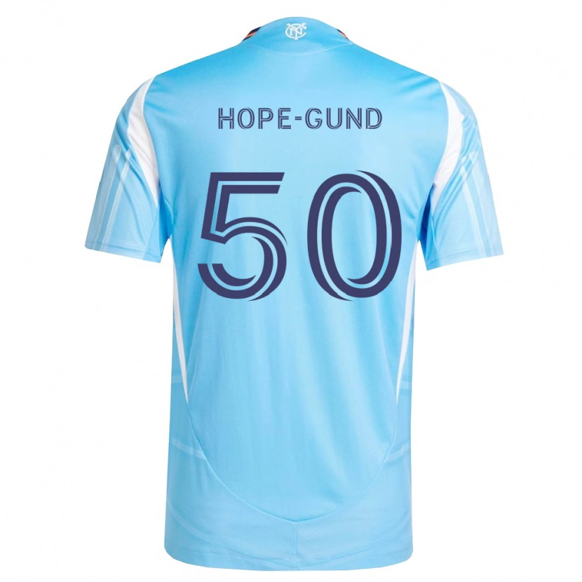 Danxen Herren Kofi Hope-Gund #50 Himmelblau Weiß Heimtrikot Trikot 2026/27 T-Shirt Österreich