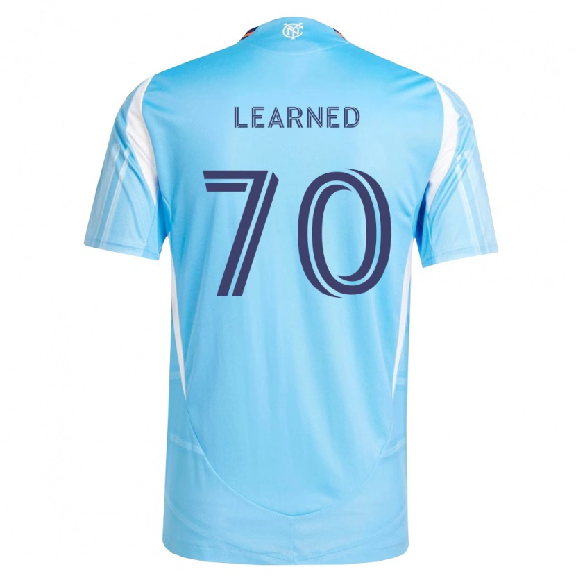 Danxen Herren Mac Learned #70 Himmelblau Weiß Heimtrikot Trikot 2026/27 T-Shirt Österreich