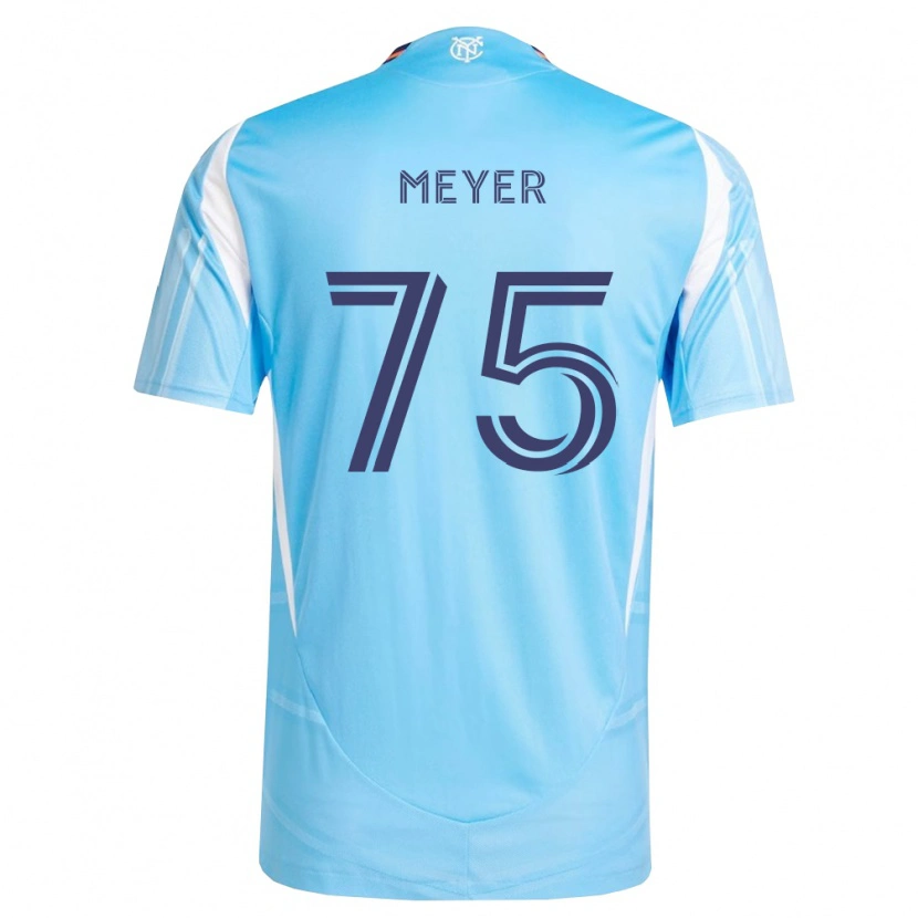 Danxen Herren Will Meyer #75 Himmelblau Weiß Heimtrikot Trikot 2026/27 T-Shirt Österreich