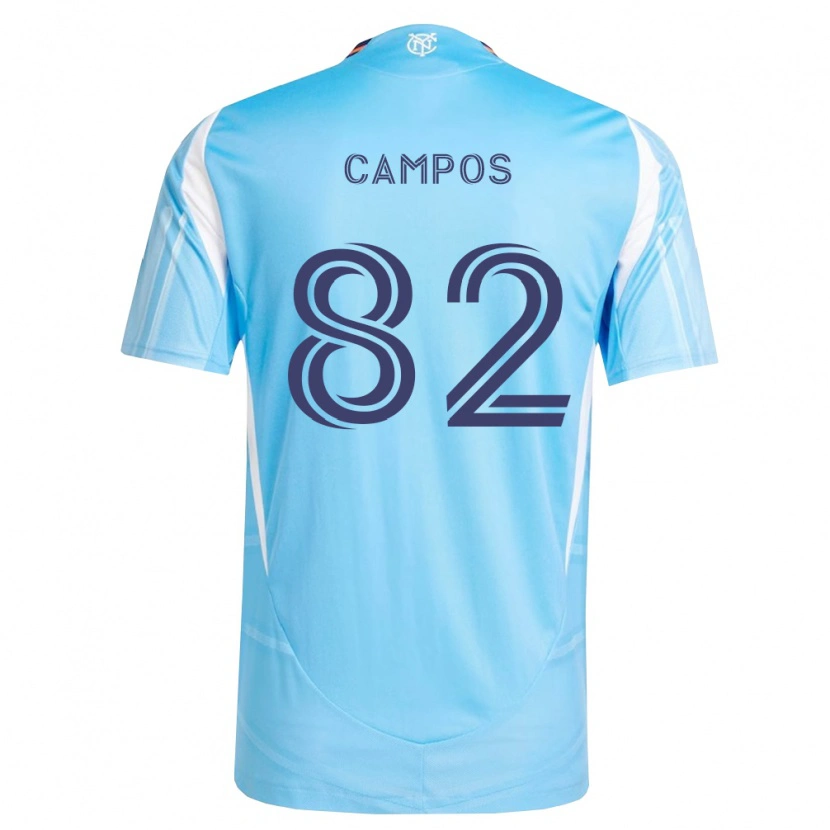 Danxen Herren Adonis Campos #82 Himmelblau Weiß Heimtrikot Trikot 2026/27 T-Shirt Österreich