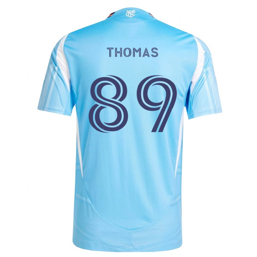 Danxen Herren Dylan Thomas #89 Himmelblau Weiß Heimtrikot Trikot 2026/27 T-Shirt Österreich
