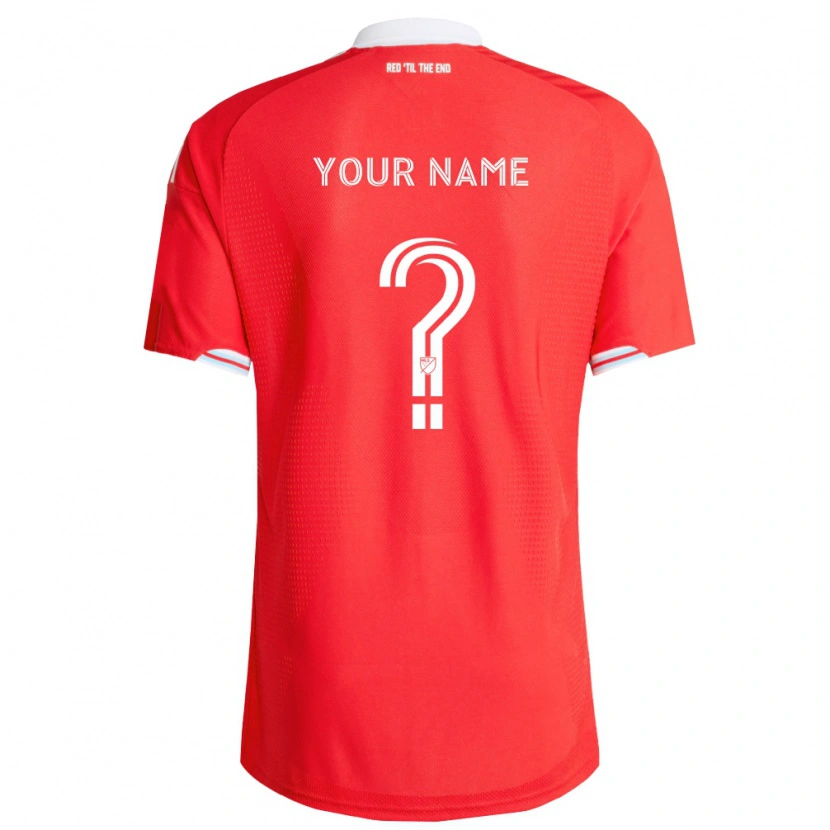 Danxen Herren Ihren Namen #0 Rot Tiefblau Weiß Heimtrikot Trikot 2026/27 T-Shirt Österreich
