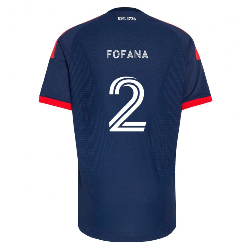 Danxen Herren Mamadou Fofana #2 Königsblau Rot Weiß Heimtrikot Trikot 2026/27 T-Shirt Österreich