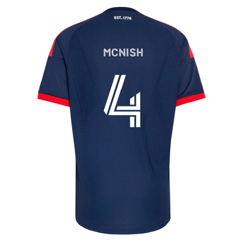 Danxen Herren Sheridan Mcnish #4 Königsblau Rot Weiß Heimtrikot Trikot 2026/27 T-Shirt Österreich