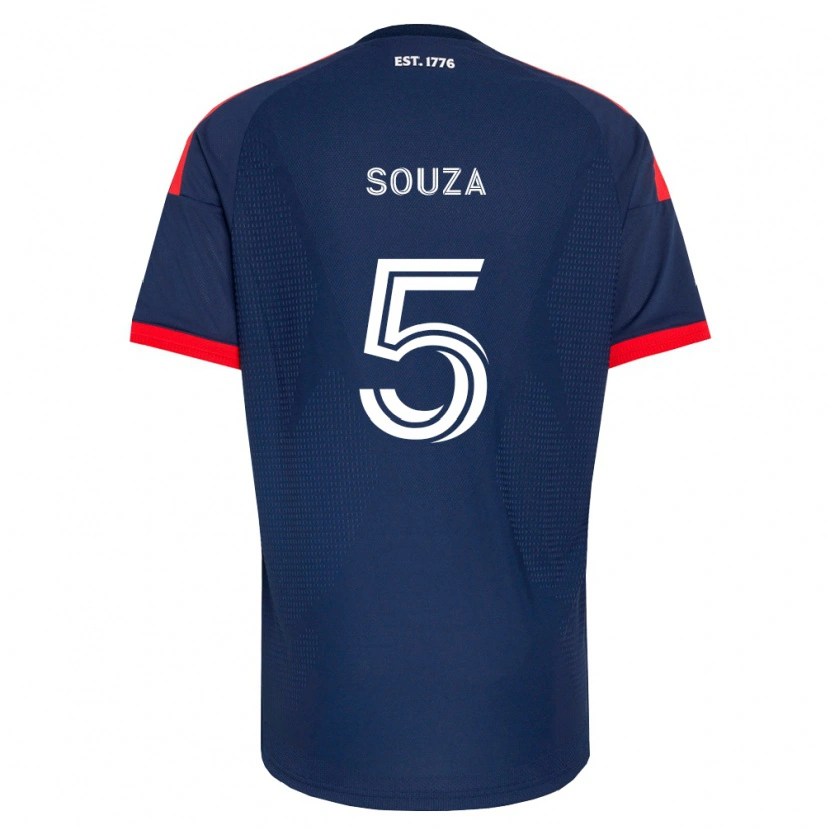 Danxen Herren Victor Souza #5 Königsblau Rot Weiß Heimtrikot Trikot 2026/27 T-Shirt Österreich