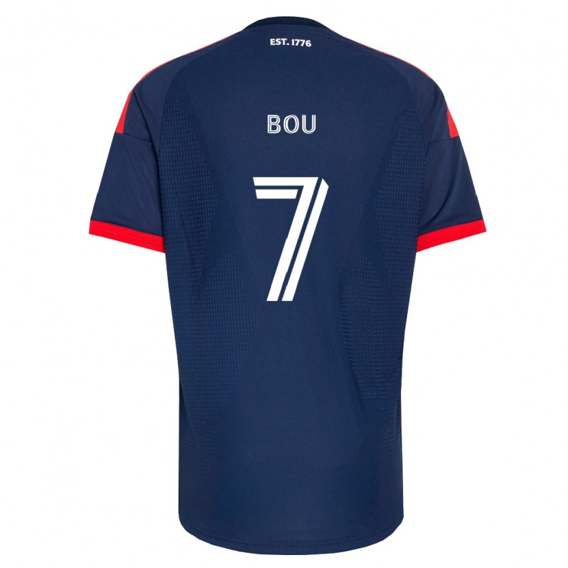Danxen Herren Gustavo Bou #7 Königsblau Rot Weiß Heimtrikot Trikot 2026/27 T-Shirt Österreich